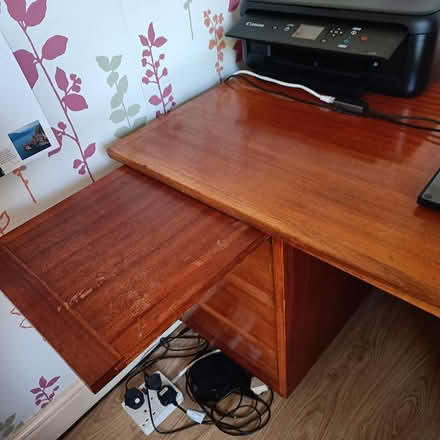 Photo of free Wooden Desk (Draycott) #4