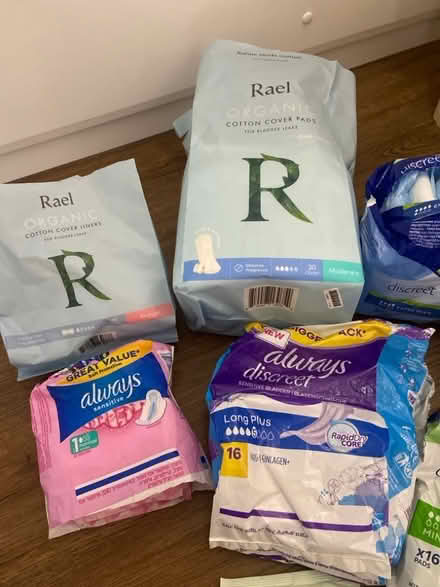 Photo of free Selection of pantliners for bladder control (Cockermouth CA13) #1