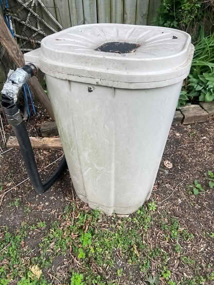 Photo of free Rain barrel (Near Carmel HS in Mundelein) #1
