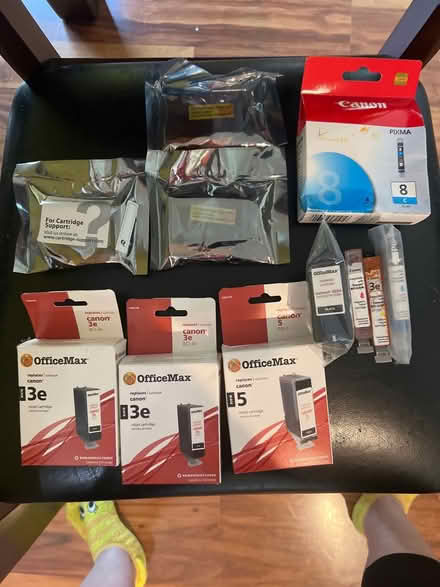 Photo of free Cannon inkjet cartridges (Valley Trails, Pleasanton) #1
