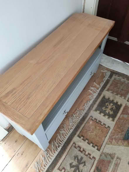 Photo of free Tv Stand. Oak Top (Heswall) #2
