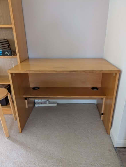 Photo of free Oak desk (Greystoke CA11) #1