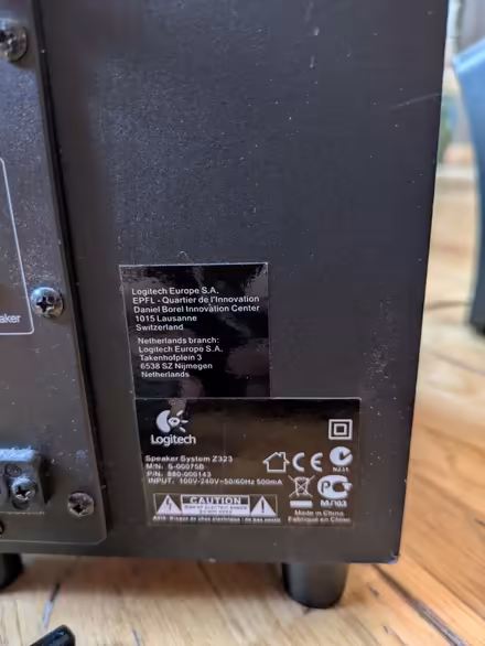 Photo of free Logitech 2.1 speakers (Dunkeld, PH8) #3