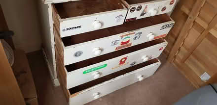 Photo of free Old Chest of draws, painted white (Bowbridge GL5) #2