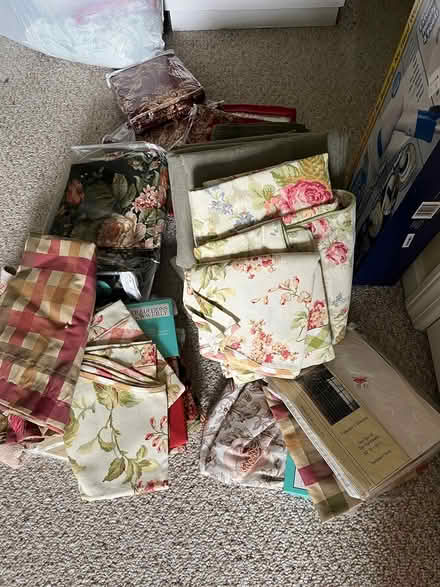 Photo of free Curtains - mostly valances (Methuen MA on Salem NH line) #1