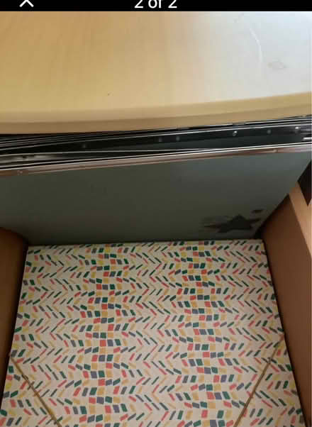 Photo of free Two drawer filing cabinet on wheels (Crowborough Warren TN6) #2