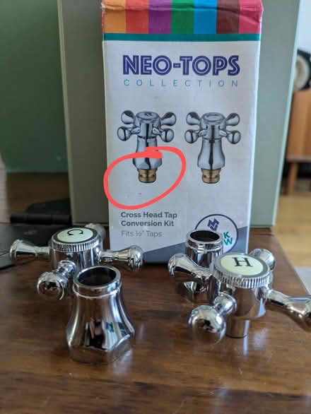 Photo of free 2 x bathroom taps - SEE NOTE BELOW (Twickenham TW2) #1