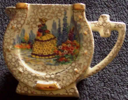 Photo of Crinoline Lady pattern sugar bowl (Hanwood SY5) #1