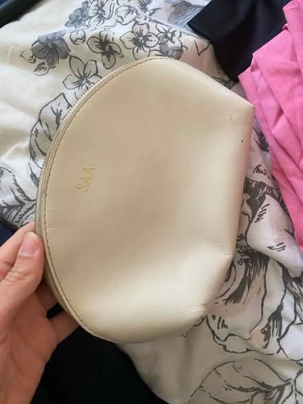 Photo of free Leather makeup bag (Herne Hill, SE24) #3