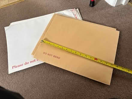Photo of free Large envelopes with cardboard for stiffness (Far Bletchley MK3) #2