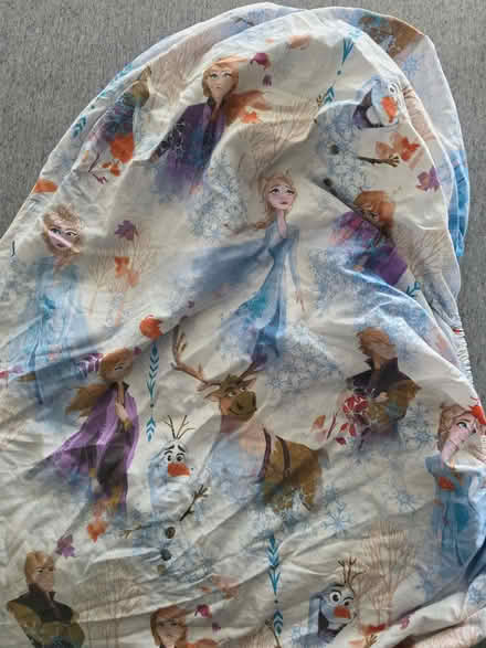 Photo of free Frozen themed single fitted sheet (Chingford Mount E4) #2