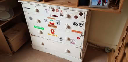 Photo of free Old Chest of draws, painted white (Bowbridge GL5) #1