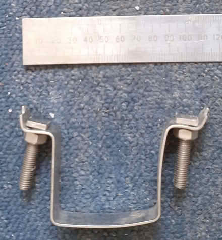 Photo of free Metal bracket for 50mm x 60mm with 10mm bolts (Fiveways BN1) #1
