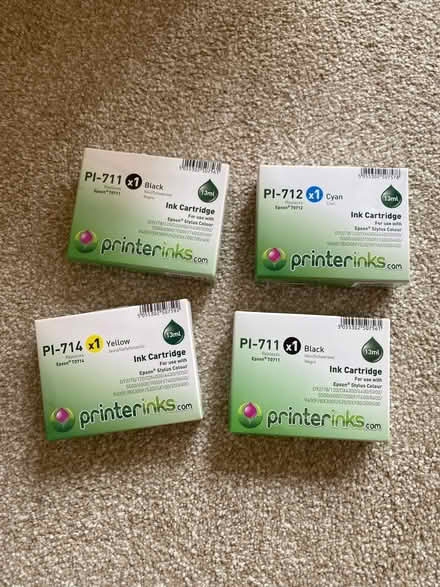 Photo of free 4 Epson ink cartridges (WR15 Leigh Sinton) #1