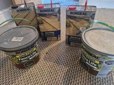Photo of free Fence and decking paint / protector (Park Gate PO14) #1