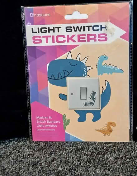 Photo of free New dino light switch sticker (Weeke SO22) #1