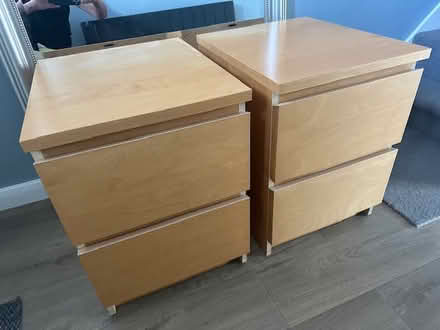 Photo of free IKEA Malm chest of two drawers x 2 (North Kingston KT2) #1