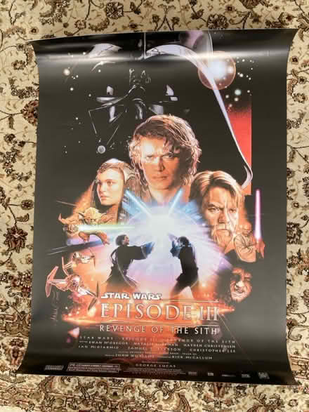 Photo of free x2 Star Wars posters, large (Aigburth L17) #1