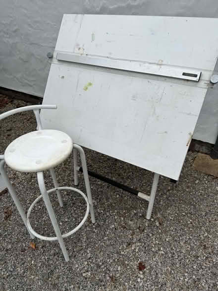 Photo of free Drawing Board & Stool. (Llanfair Talhaiarn LL22) #2
