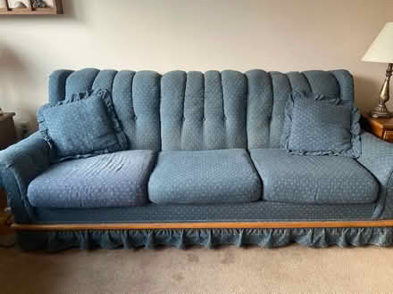 Photo of free Recliner & Couch (Lowell) #1