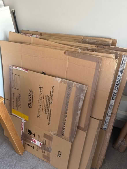 Photo of free Cardboard boxes (E18) #1