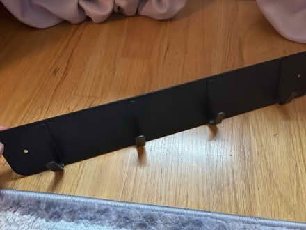 Photo of free Umbra Black metal 4 hook wall rack (McLean near Spring Hill Road) #1