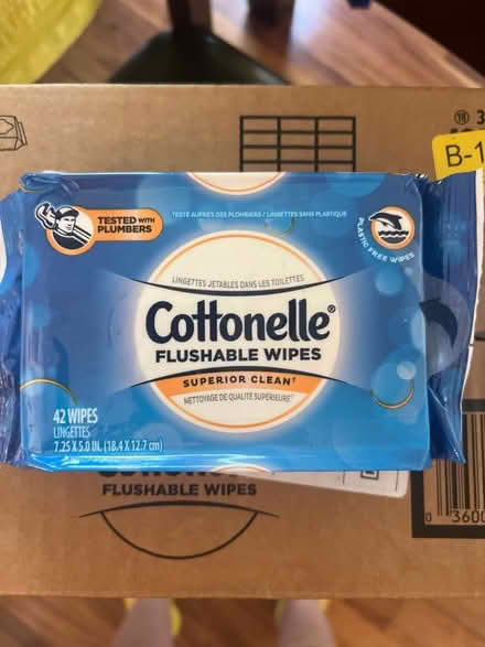 Photo of free Cottonelle flushable wipes (Valley Trails, Pleasanton) #1