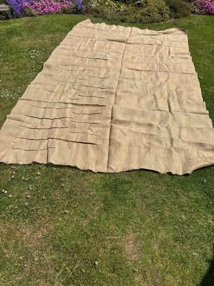Photo of free Hessian sacking (Biggleswade SG18) #1