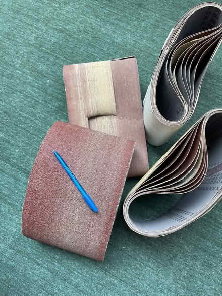 Photo of free Large sanding belt sandpaper loops (SE19) #3