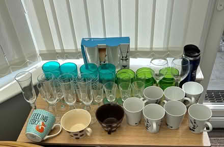 Photo of free Glasses and cups (M32 area Stretford) #1