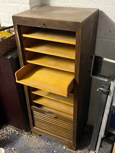 Photo of free Wooden “Winchester” drawer cabinet (West Common AL5) #1