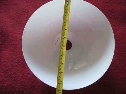 Photo of free 1 x plastic opaque white lightshade (Canonbury N1) #3