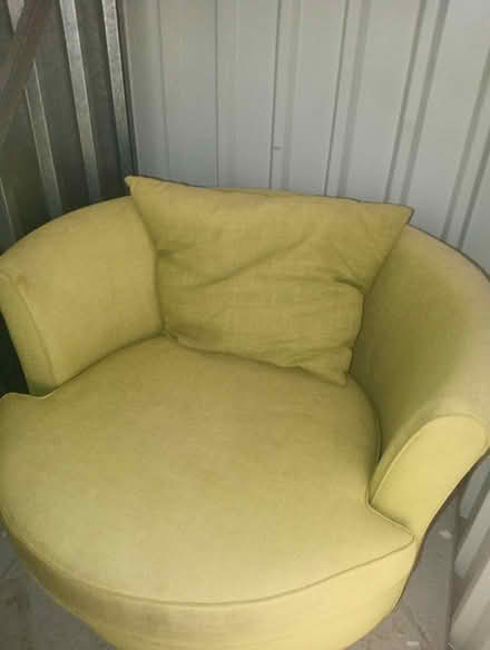 Photo of free Arm chair and swivel sofa (B24) #3