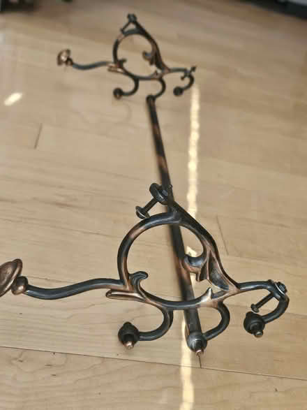 Photo of free Vintage metal towel rack (Sevenhills) #1