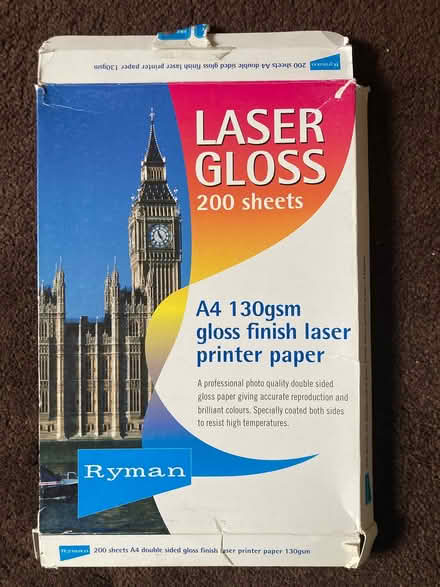 Photo of free Photo gloss paper for inkjet printer (Freehold LA1) #3