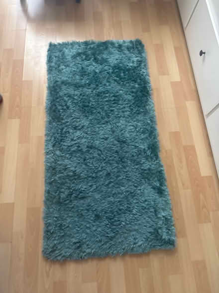 Photo of free Turquoise rug (Hammersmith) #3