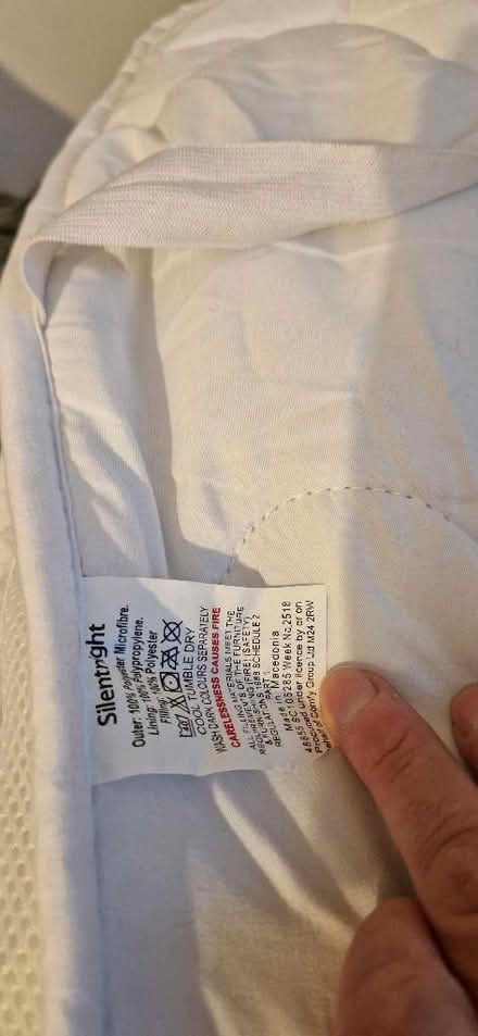 Photo of free Double mattress cover and double duvet (Wandsworth Common SW12) #2