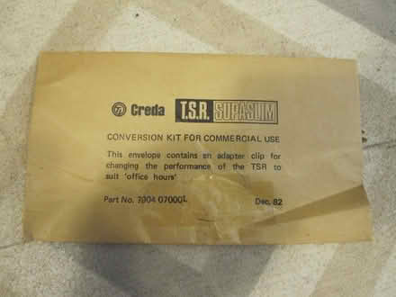 Photo of free Creda "Office Hours Adaptor Clip" (North Sheen TW9) #1