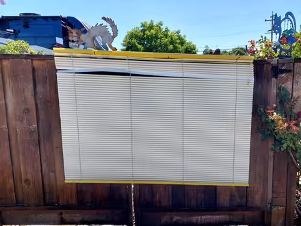 Photo of free Two Yellow Mini Blinds (Livermore) #1