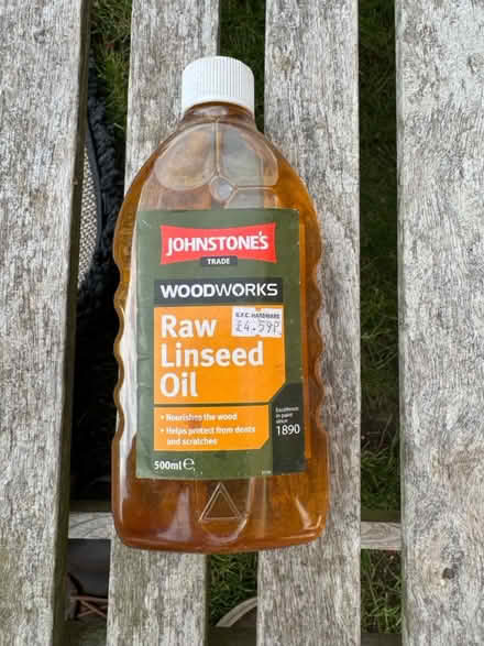 Photo of free Linseed oil - unopened (Nantwich) #1