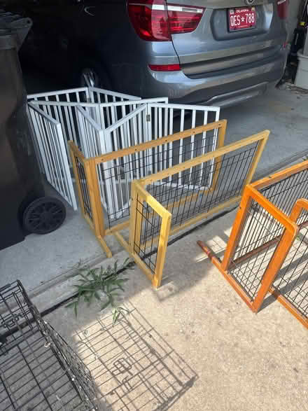 Photo of free Dog gates, crate , bowls (81st and 129th) #2