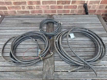 Photo of free 3 lengths armoured cable different guages (Broxbourne EN10) #1