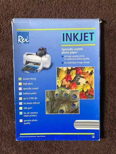 Photo of free Photo gloss paper for inkjet printer (Freehold LA1) #1