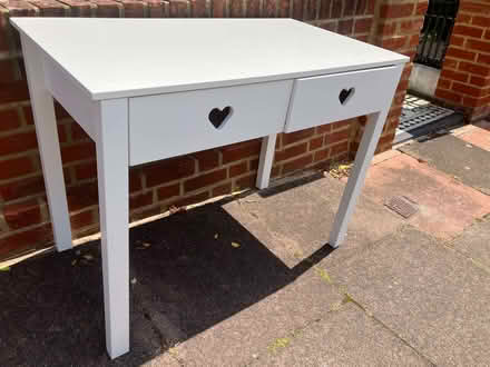 Photo of free White dressing table desk (Surrenden BN1) #2