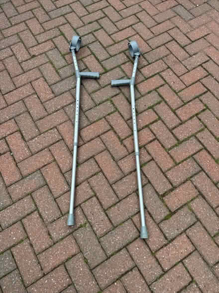 Photo of free Pair of Crutches (Nantwich) #1