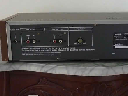 Photo of free 1980 Aiwa Cassette Deck M-800 (off Canyon Road, Redwood City) #4