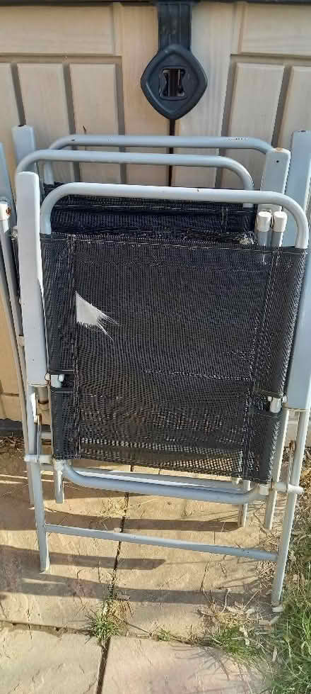 Photo of free 4 x folding chairs (Llandrindod LD1) #2