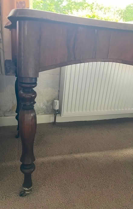 Photo of free Old ornate hall table (Caton) #3