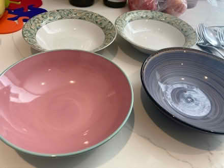 Photo of free Bowls, mixed cutlery, Mocha pot (Portslade Village BN41) #1