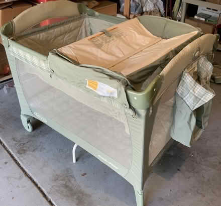 Photo of free Graco portable crib; crafts table (Bowers x El Camino) #1
